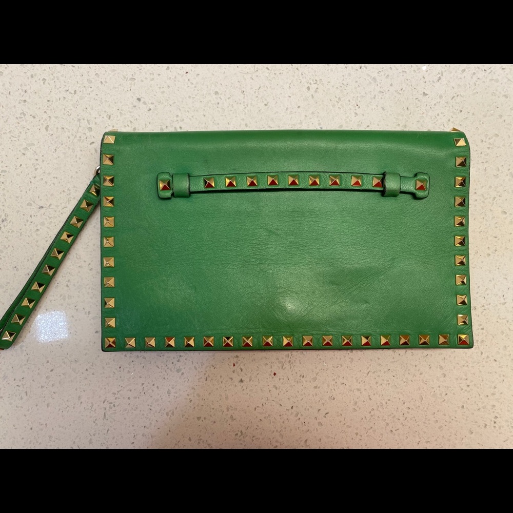 Valentino Rockstud Clutch